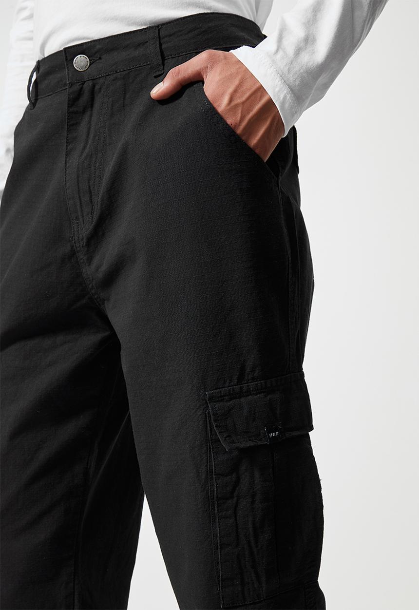 Superbalist - Carson tapered cargo pants - black