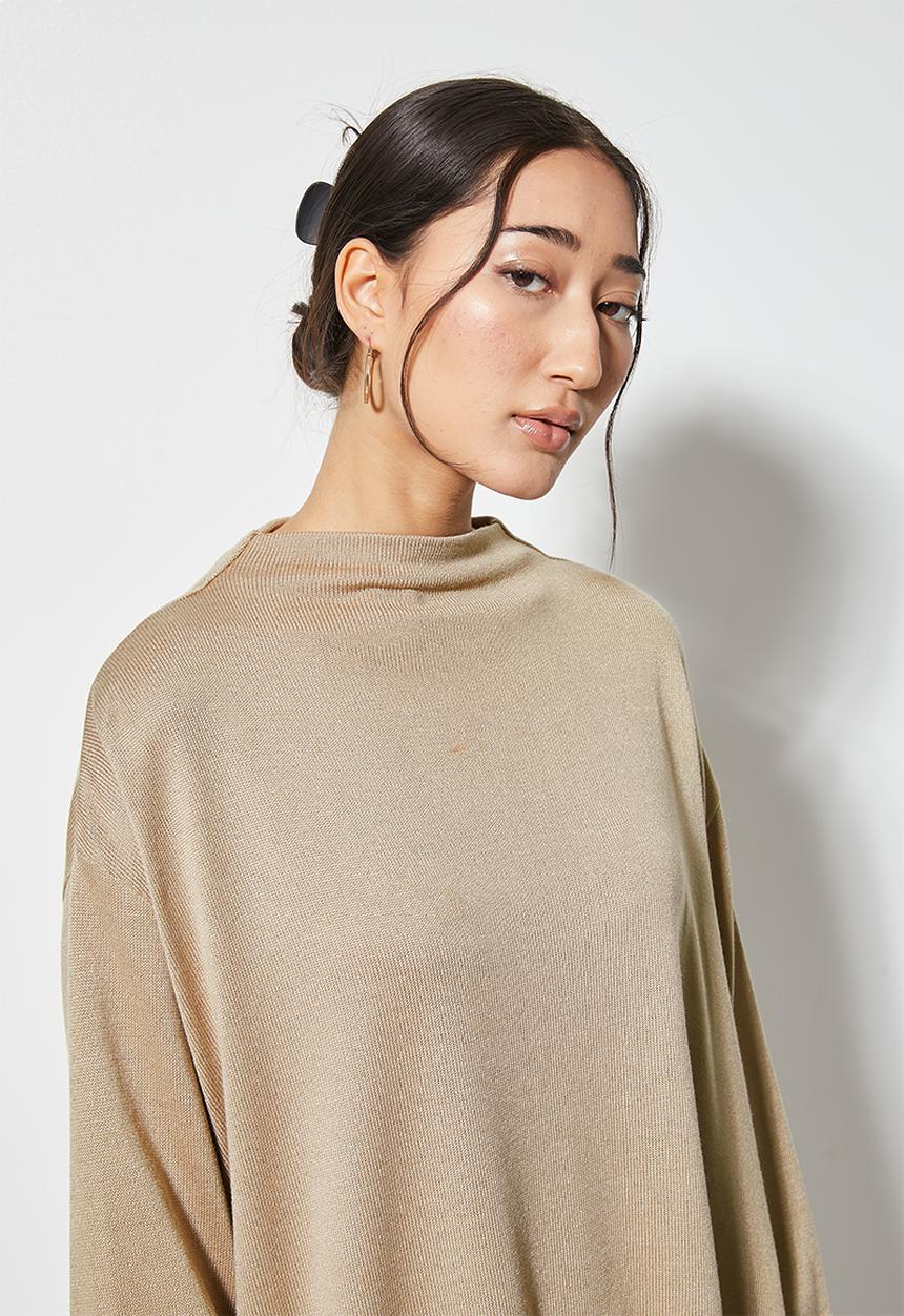 Superbalist - Premium blouson jumper - taupe