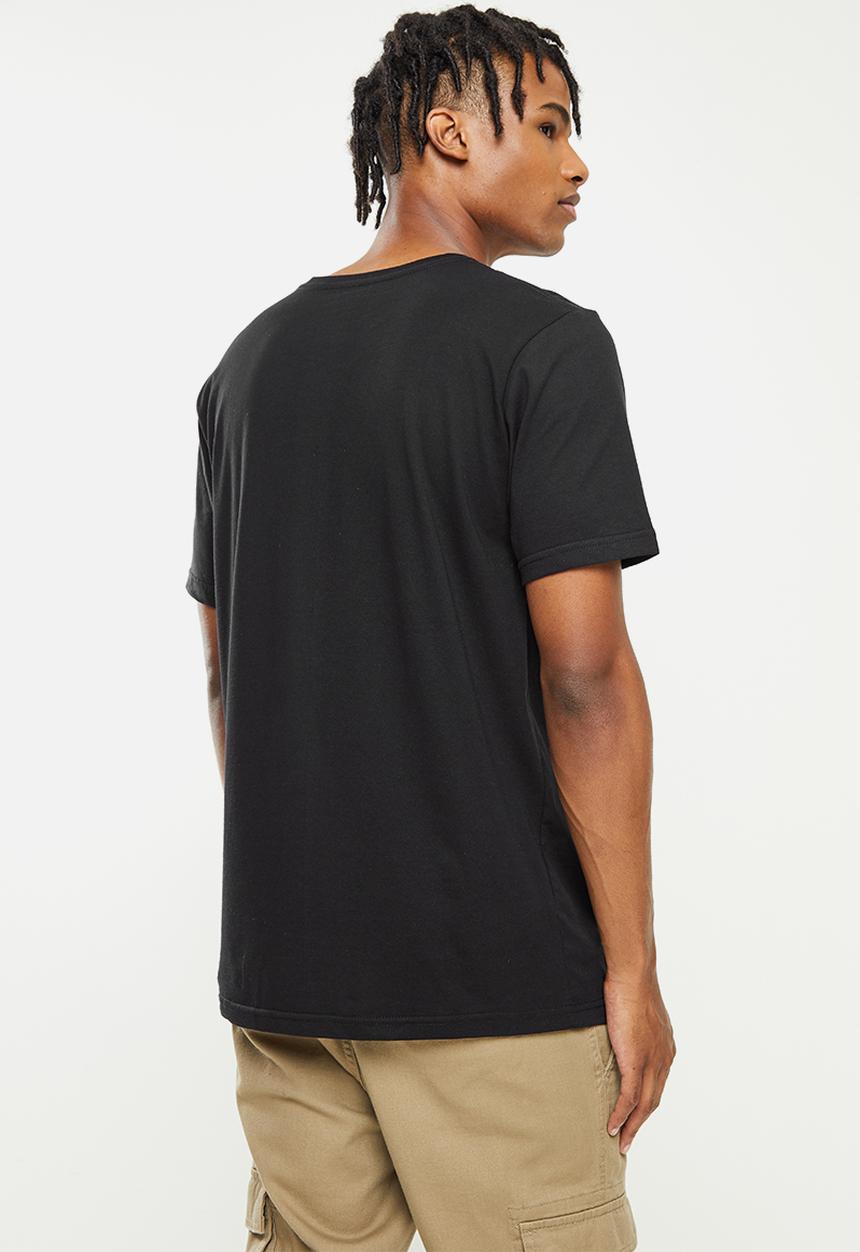 RVCA - Hex fence short sleeve - black