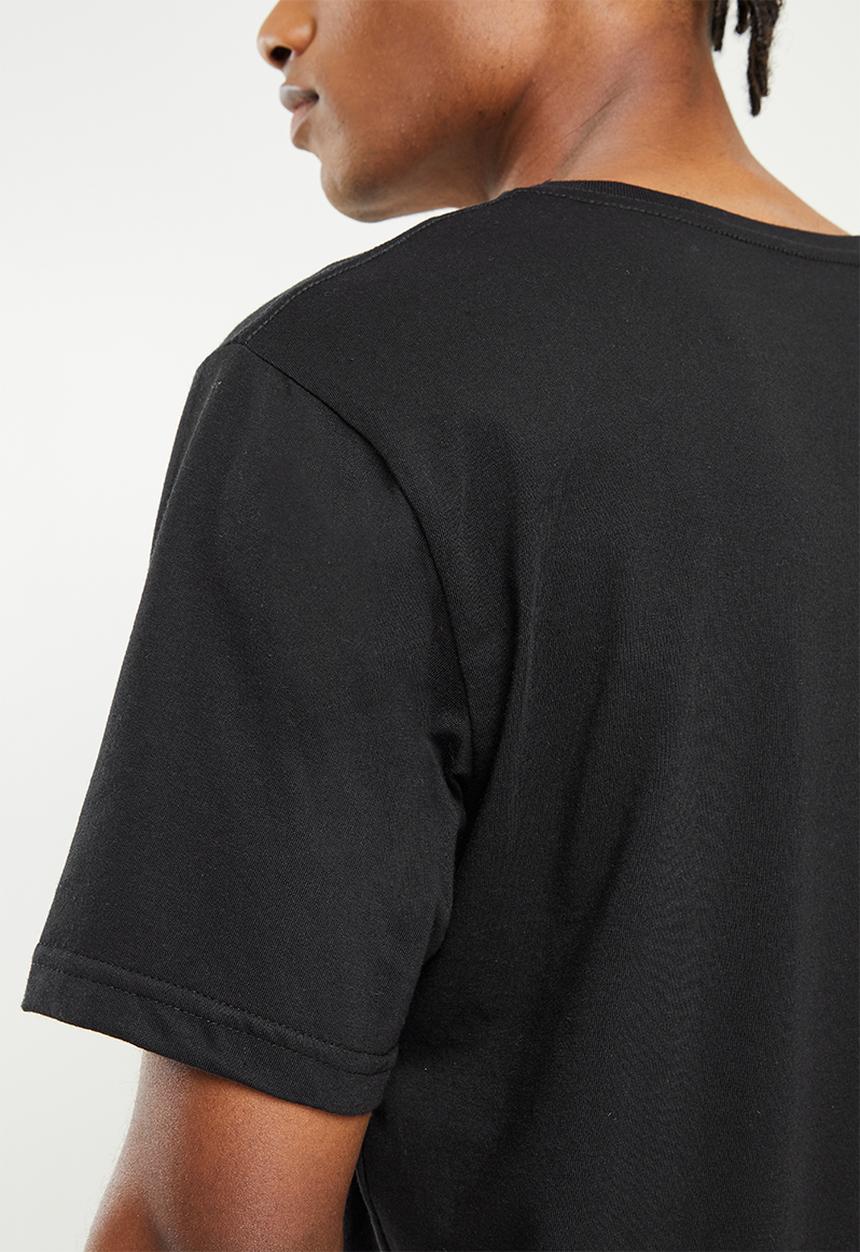 RVCA - Hex fence short sleeve - black