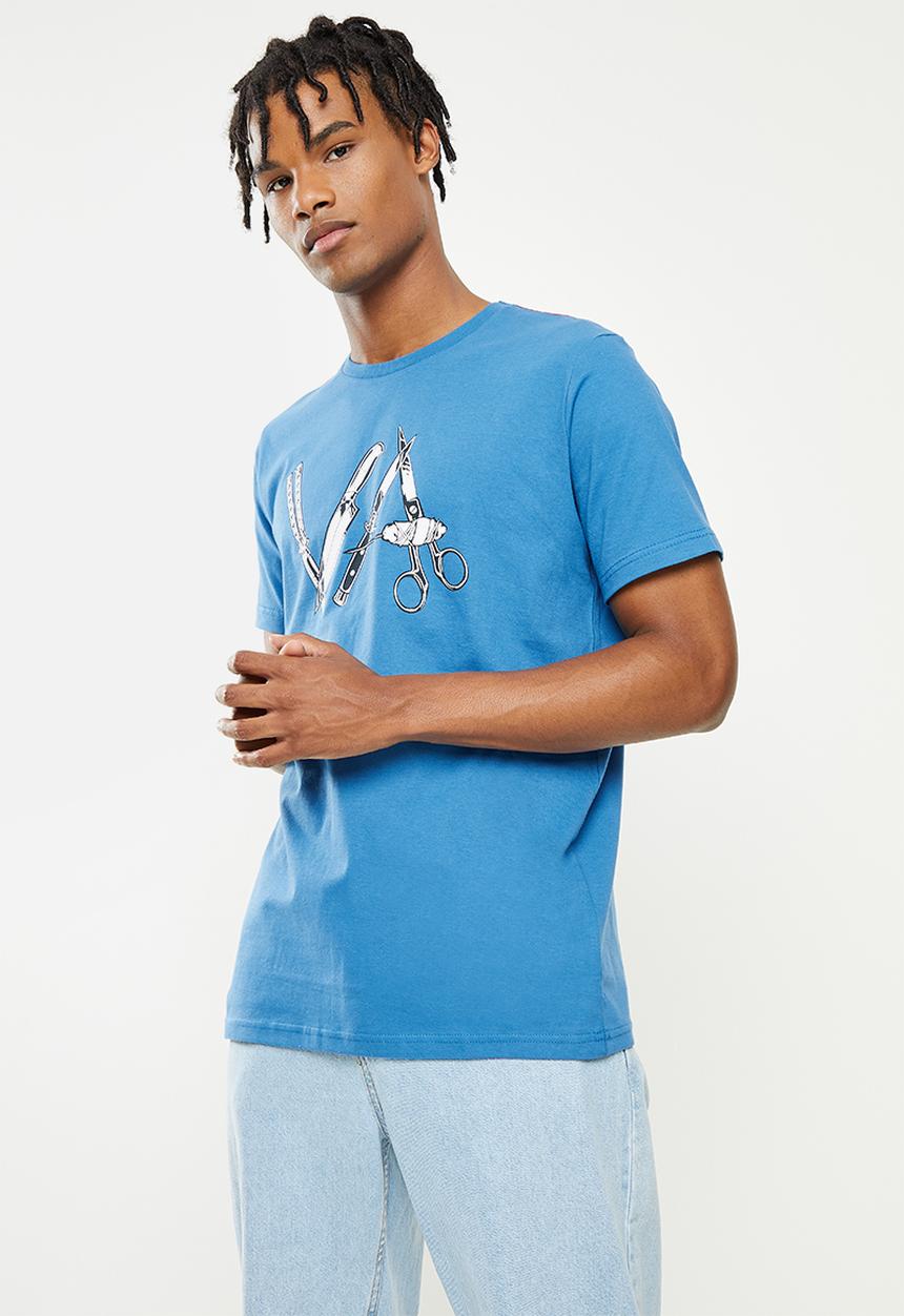 RVCA - Weapons short sleeve - french blue