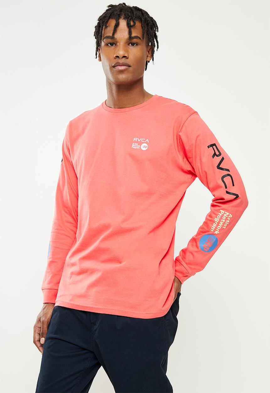 RVCA - RVCA   ANP   LS TEE - Coral