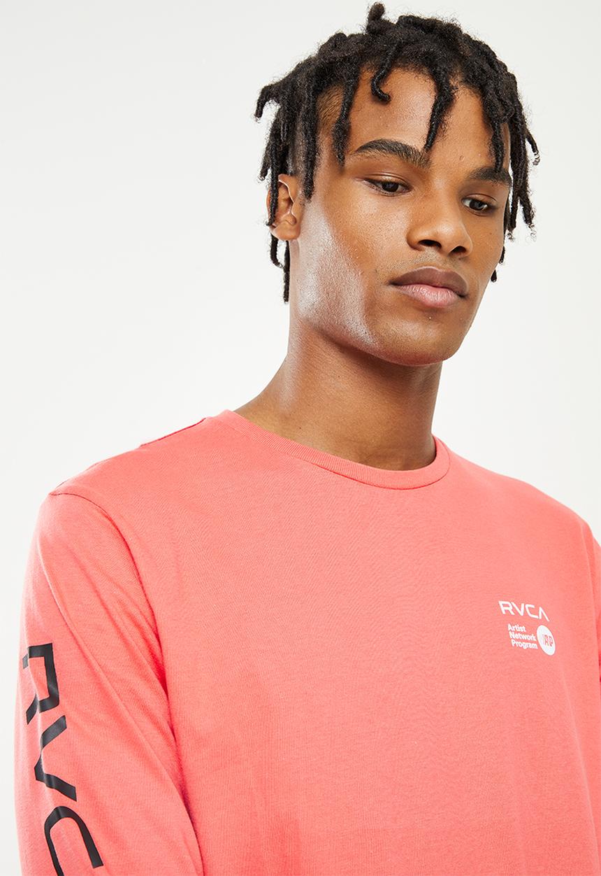 RVCA - RVCA   ANP   LS TEE - Coral