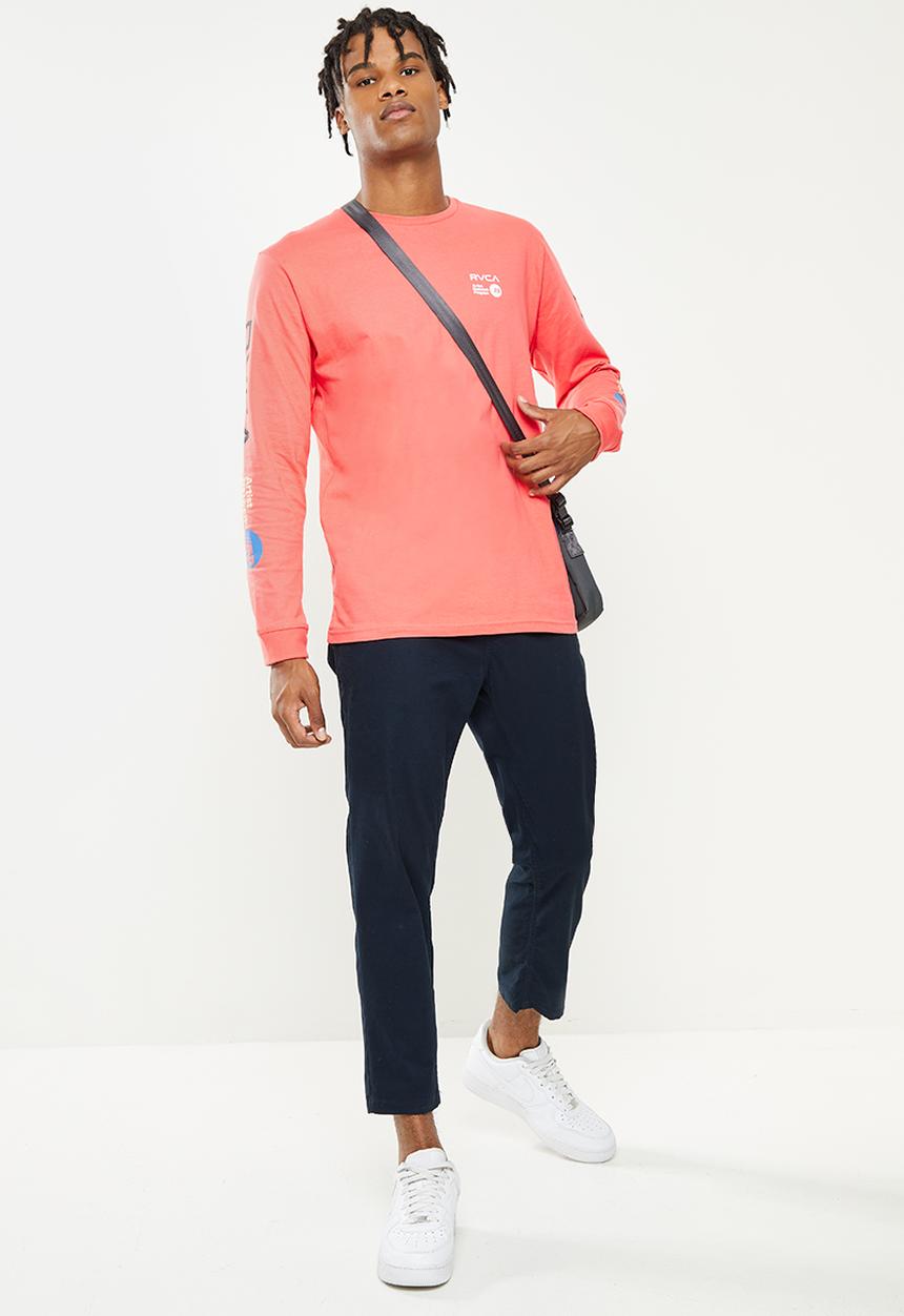 RVCA - RVCA   ANP   LS TEE - Coral