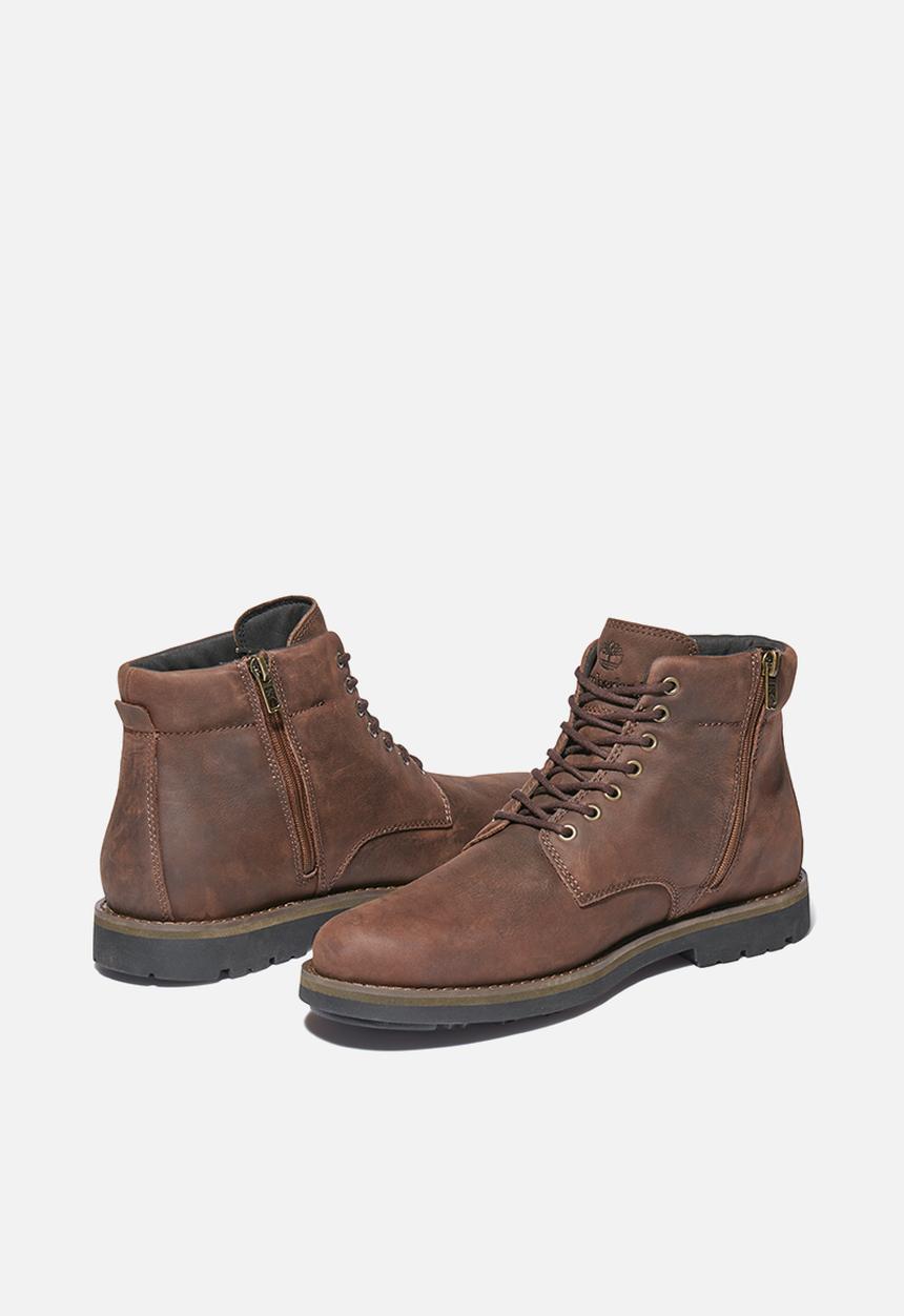 Timberland - Alden wp side zip boot - brown