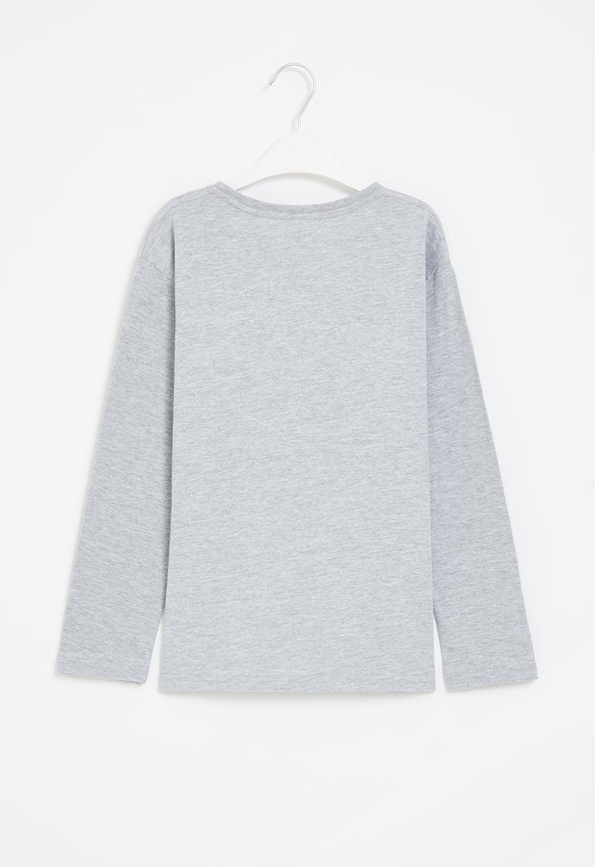 Rebel Republic - Graphic tee - grey melange
