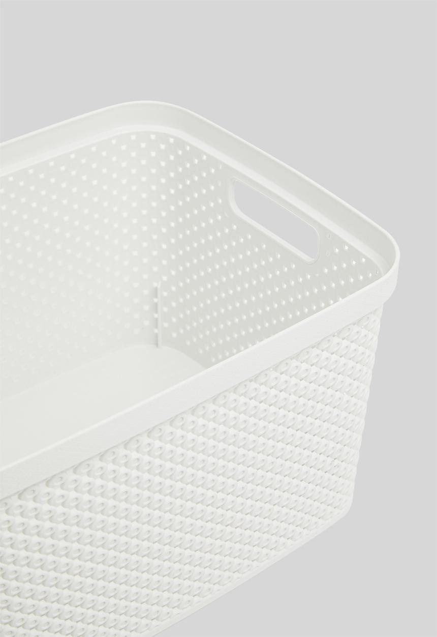 Storage Solutions - Storage box with lid - soft white