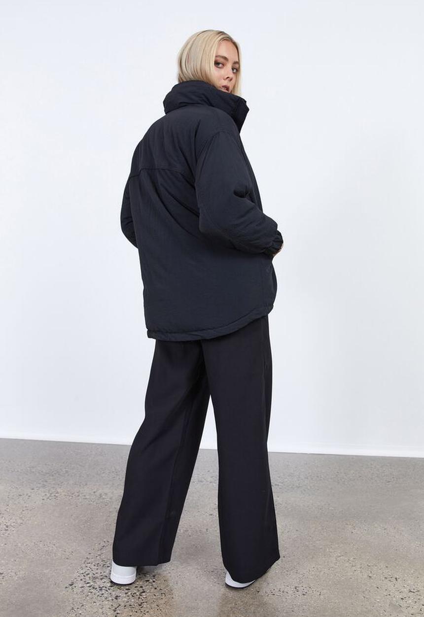 Factorie - Oversized puffer jacket - black