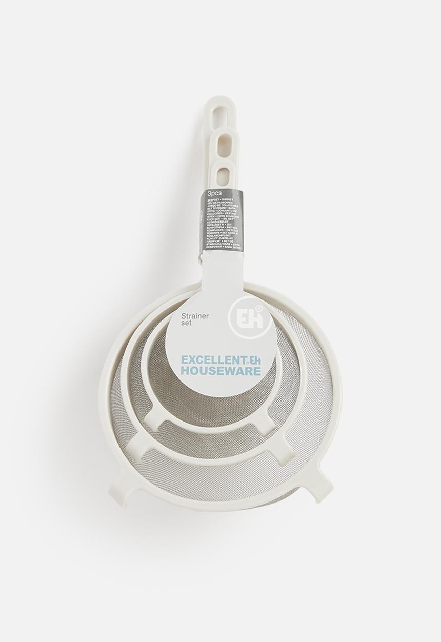 Excellent Houseware - Strainer set - cream