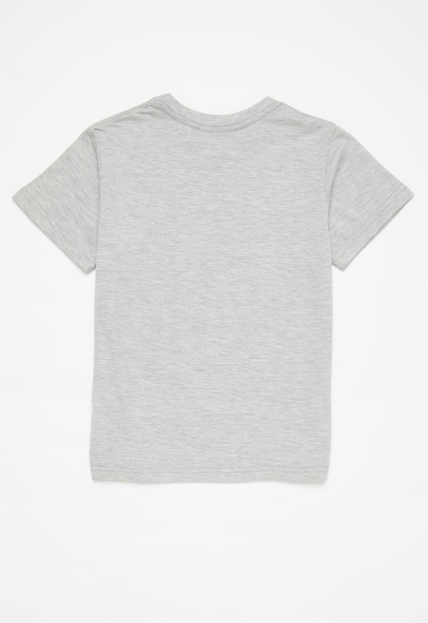 Holmes Bro's - Boys chopper tee - dirty grey melange