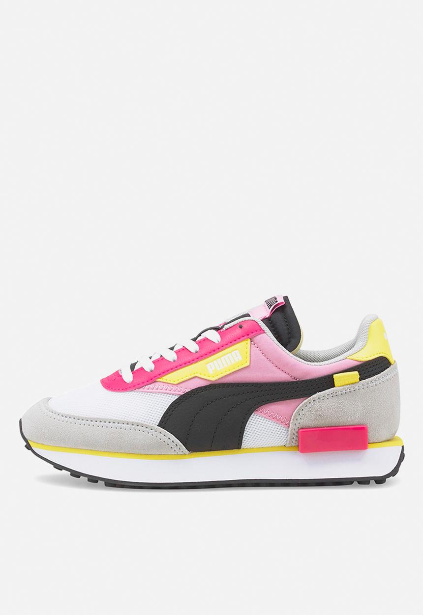 PUMA - Future rider splash jr - puma white/prism pink