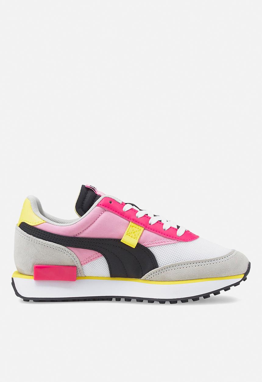 PUMA - Future rider splash jr - puma white/prism pink