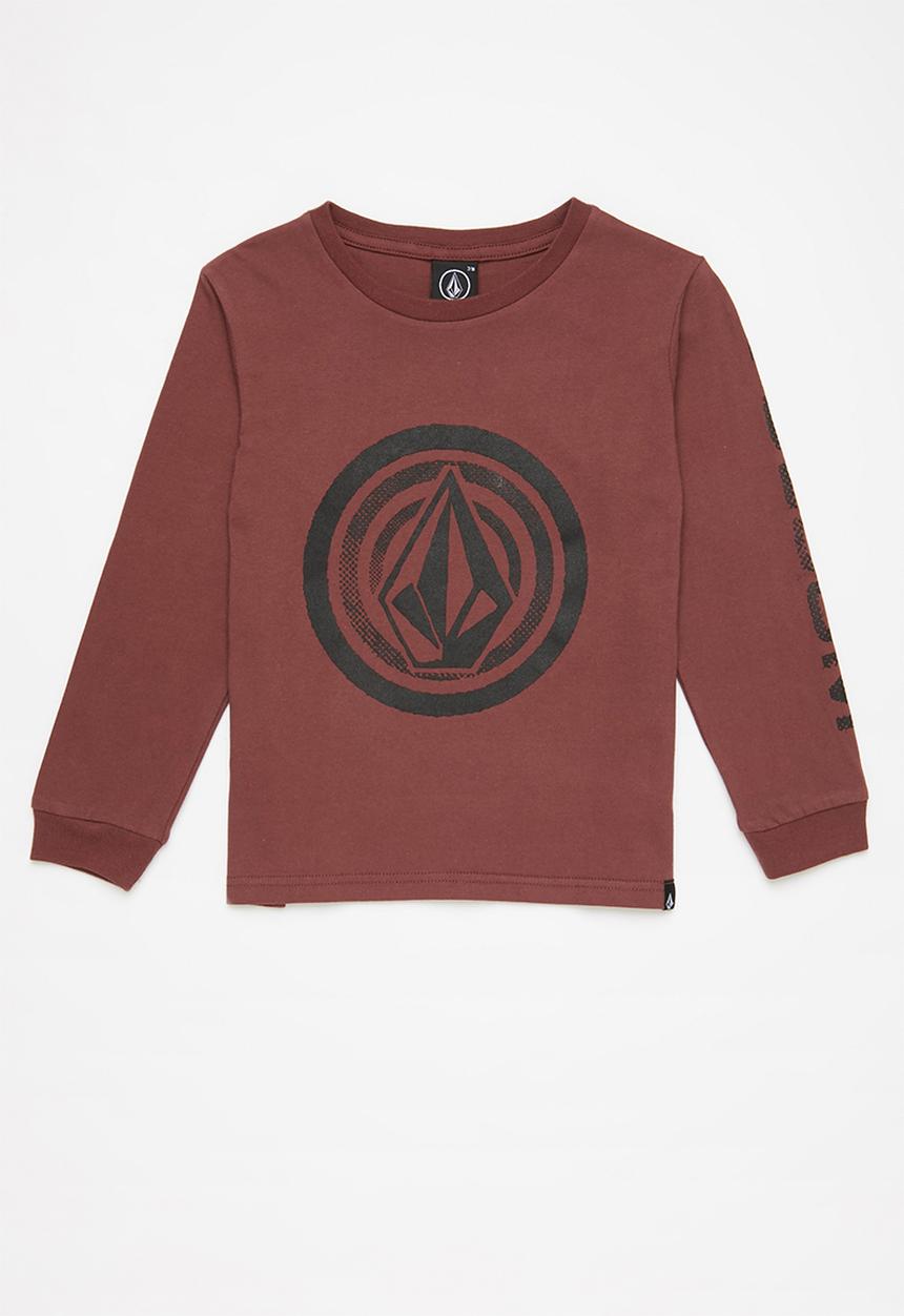 Volcom - Stonezeye long sleeve - maroon