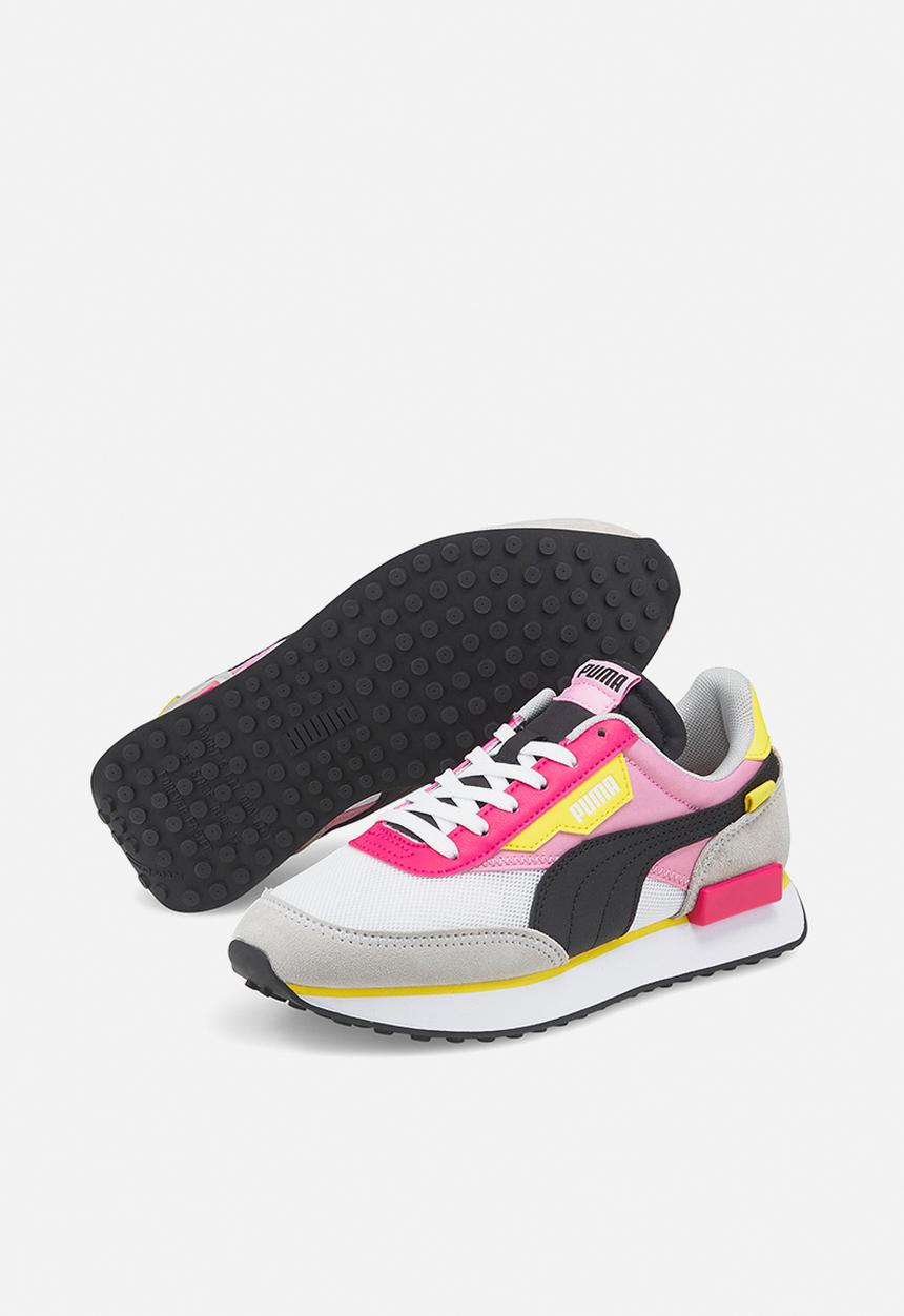 PUMA - Future rider splash jr - puma white/prism pink