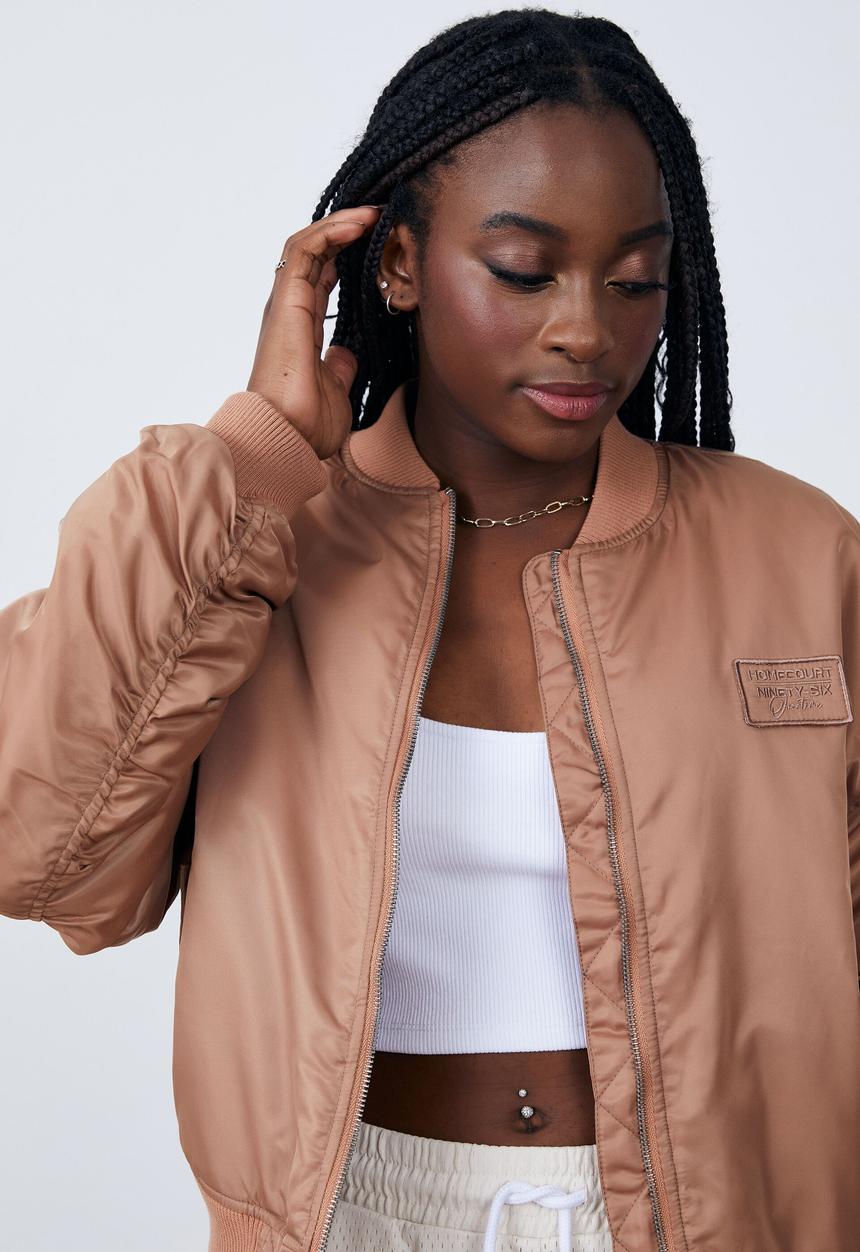 Factorie - Ma1 bomber jacket - terracotta/homecourt