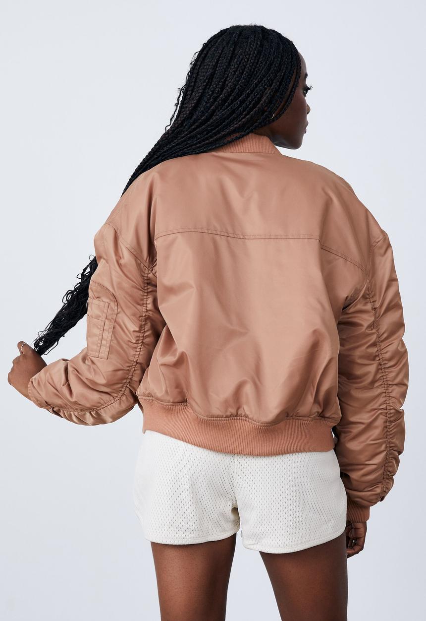 Factorie - Ma1 bomber jacket - terracotta/homecourt