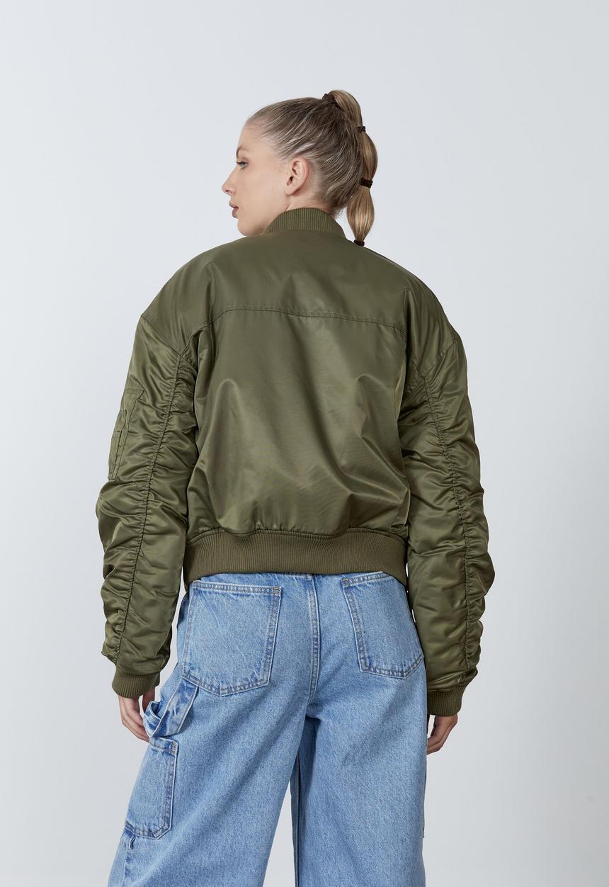 Factorie - Ma1 bomber jacket - olive night/homecourt