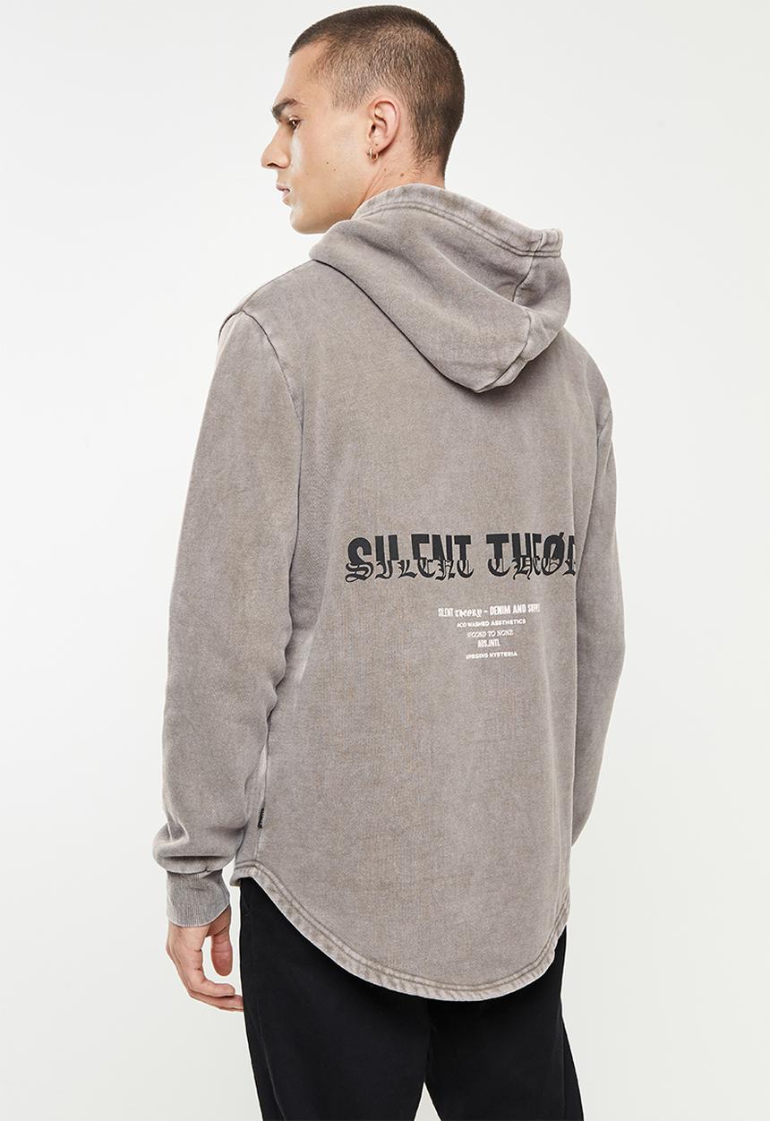 Silent Theory - Sliced hoodie - earth brown