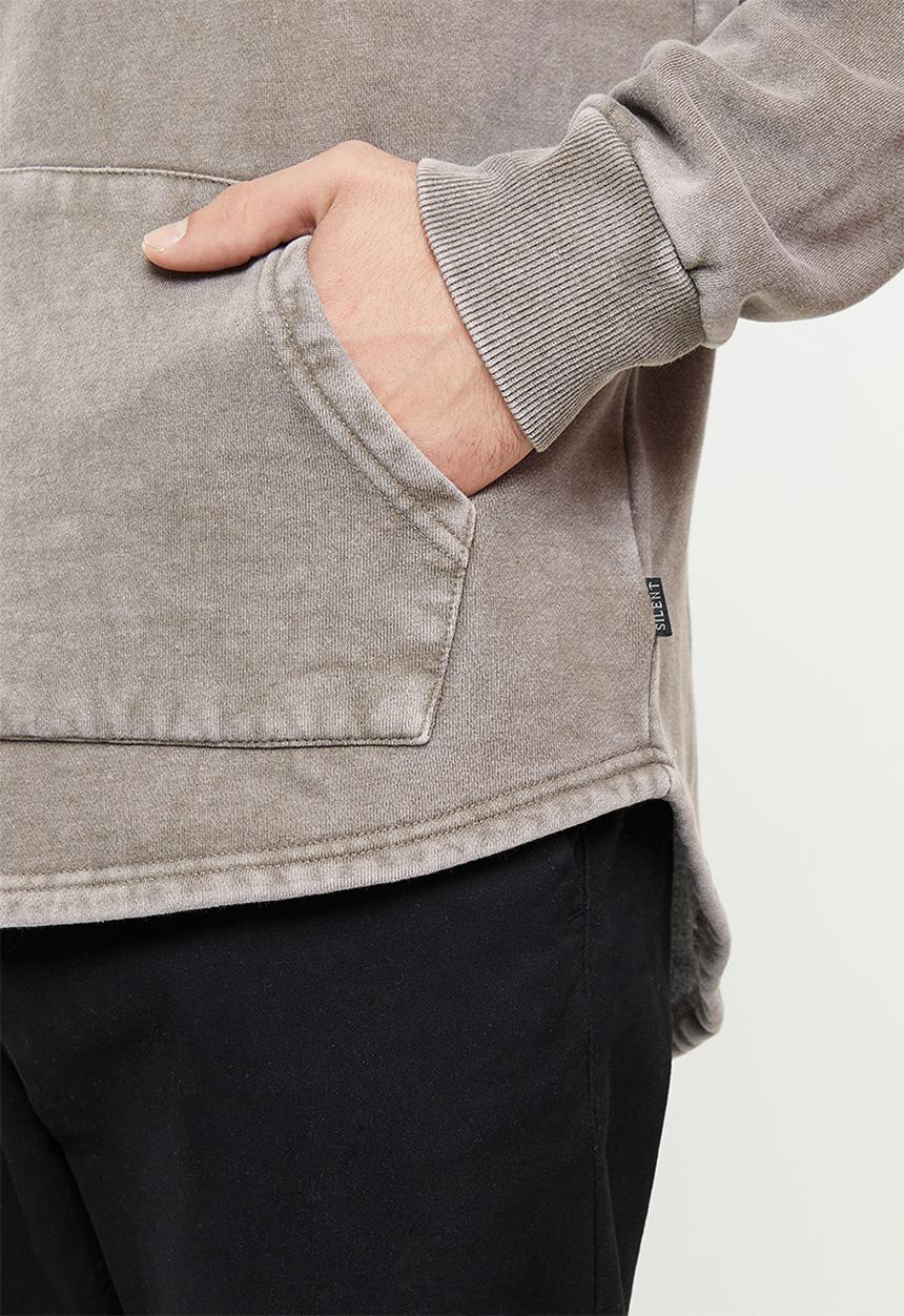 Silent Theory - Sliced hoodie - earth brown