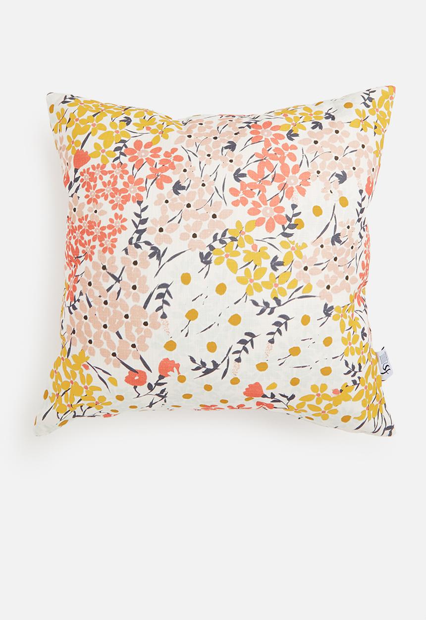 Sixth Floor - Blooming kids cushion cover - multi