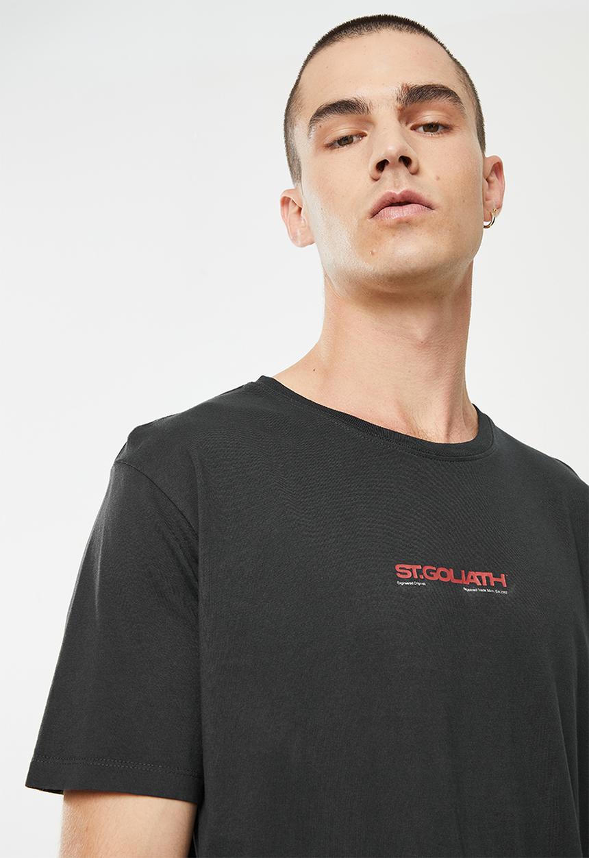 St. Goliath - Venue tee - washed black