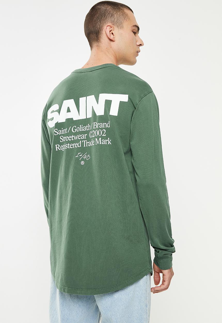 St. Goliath - Acres long sleeve tee - green