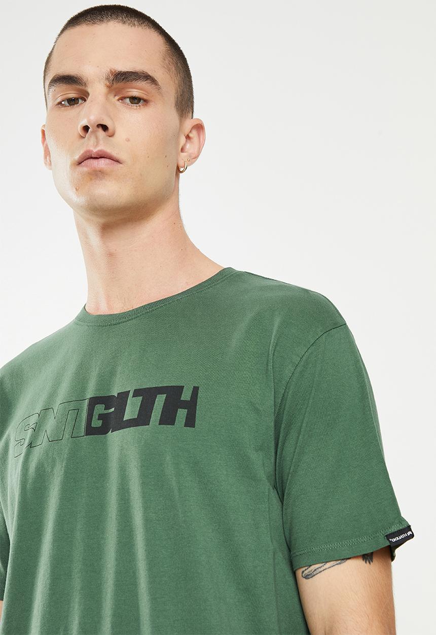 St. Goliath - A.p stack tee - green