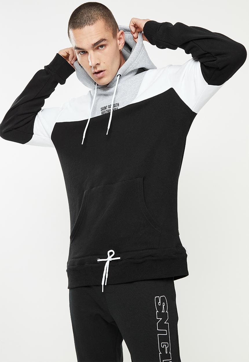 St. Goliath - Crowned hoody - black