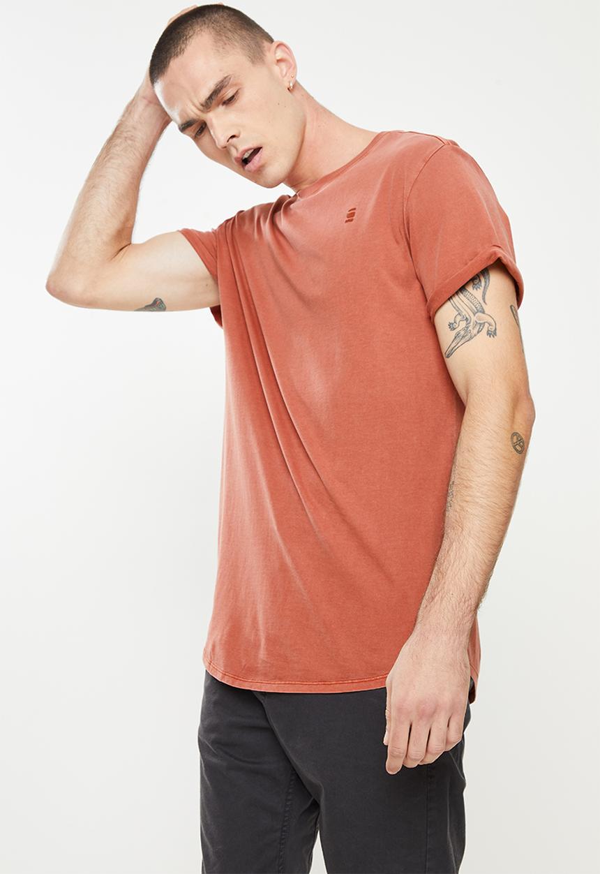 G-STAR - Lash r t short sleeve - auburn 