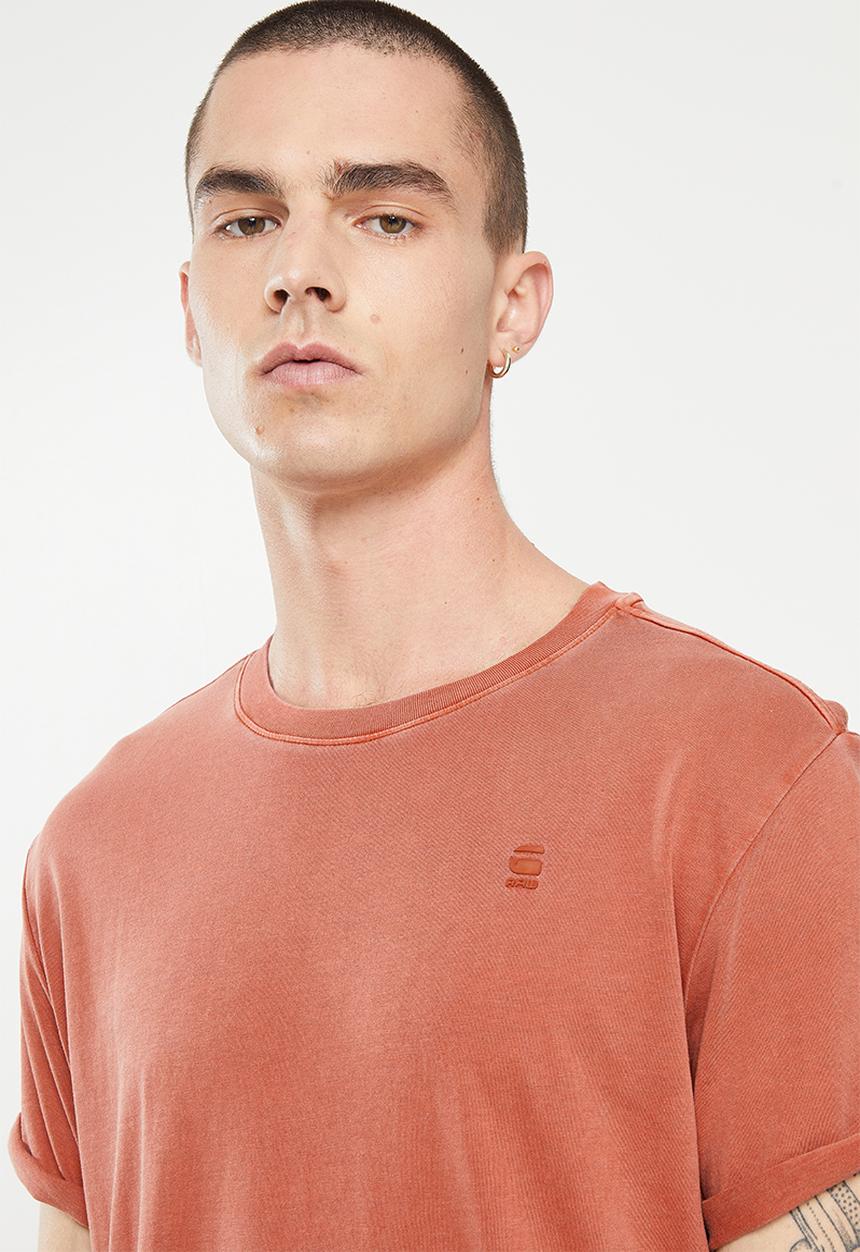 G-STAR - Lash r t short sleeve - auburn 