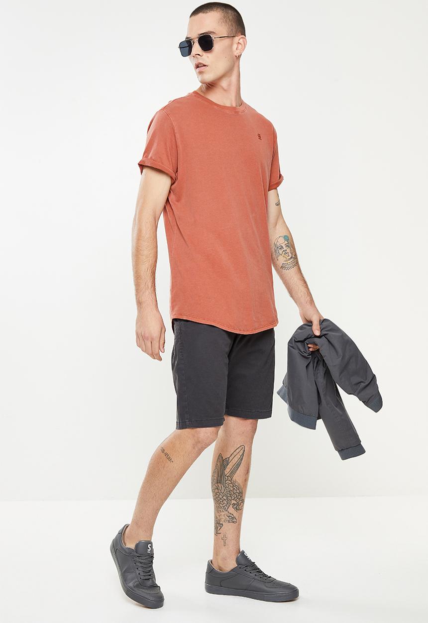 G-STAR - Lash r t short sleeve - auburn 