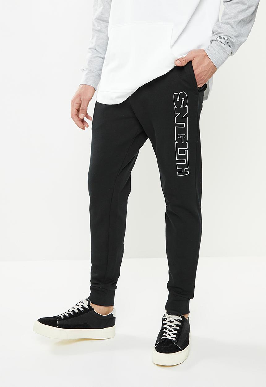 St. Goliath - Crisp track pant - black