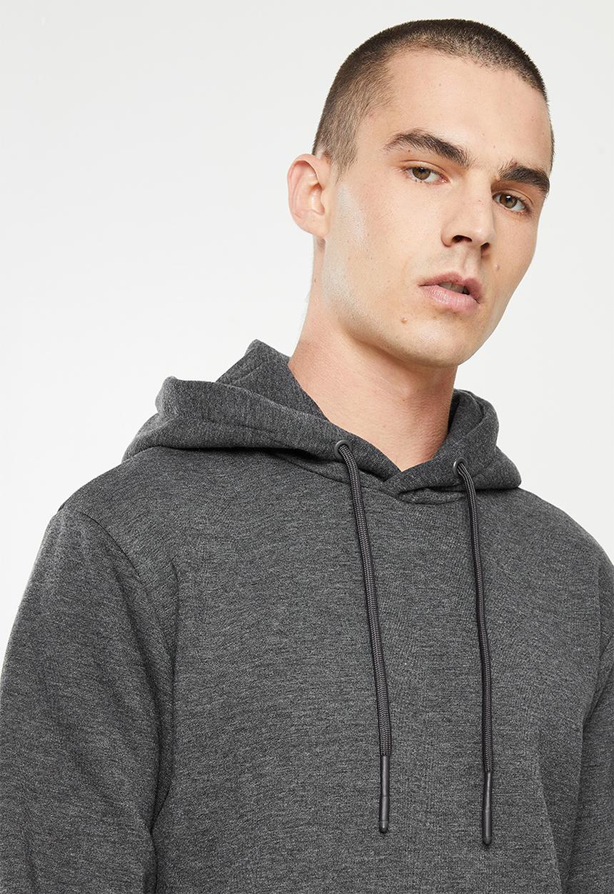 Only & Sons - Onsceres life hoodie sweat - charcoal