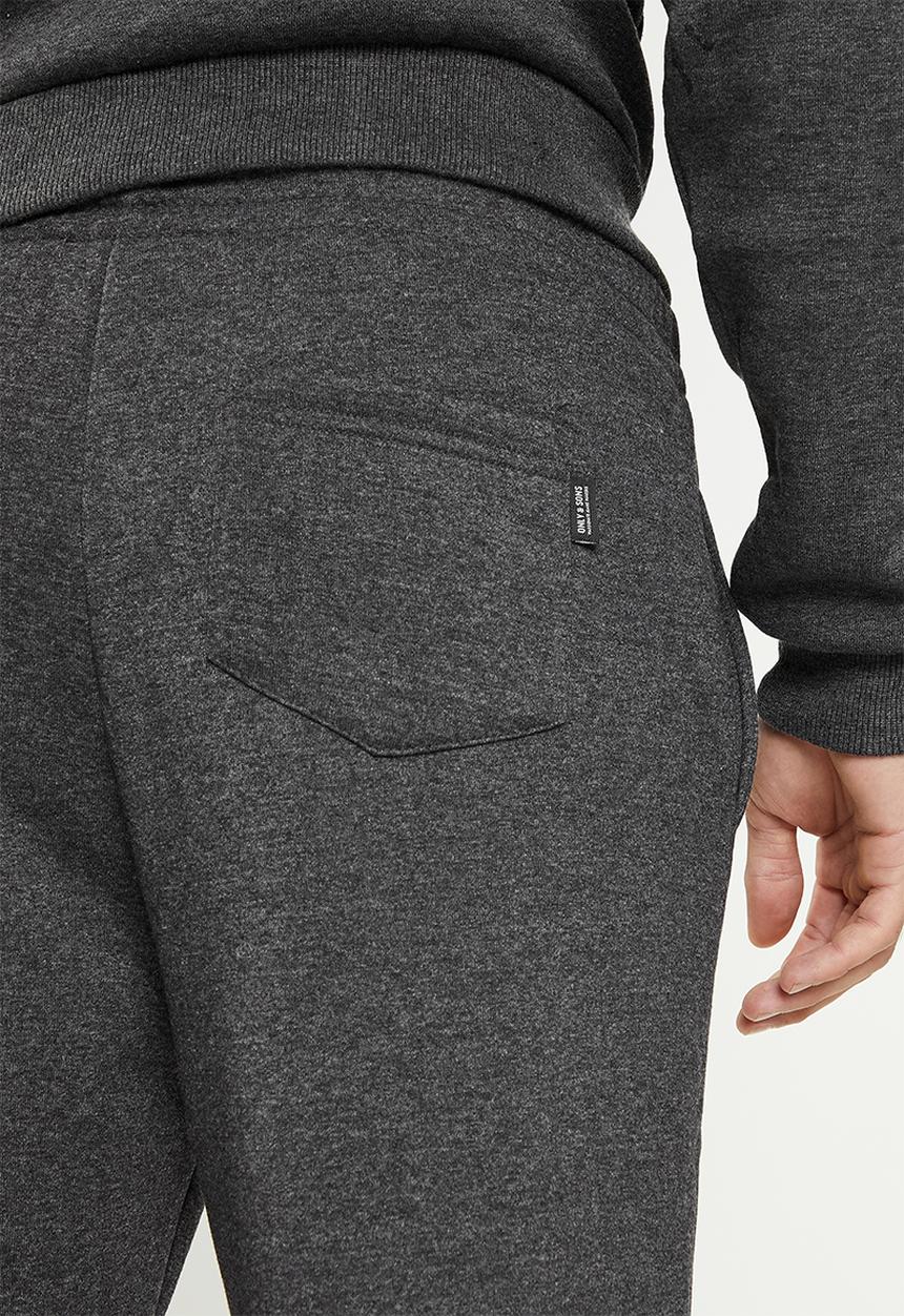 Only & Sons - Onsceres life sweat pants - charcoal