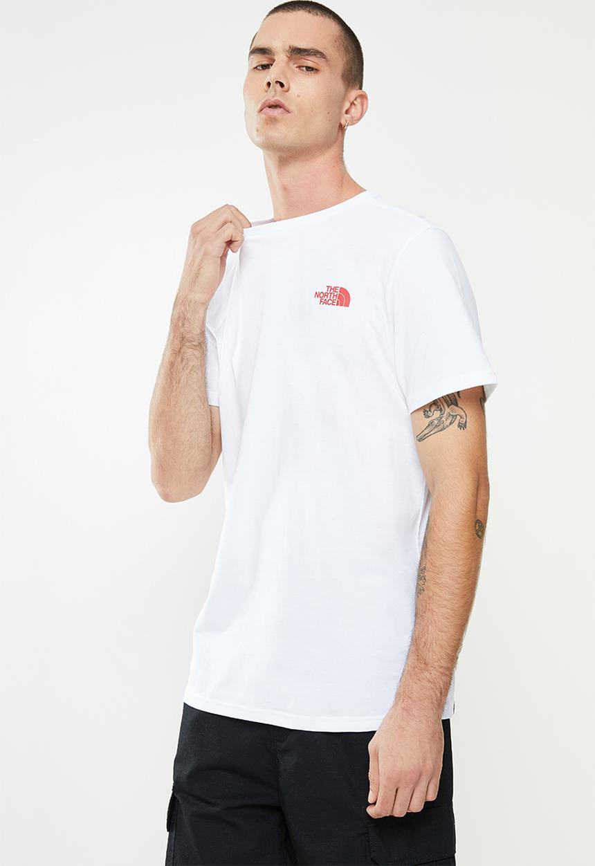 The North Face - M explore short sleeve T-shirt - white