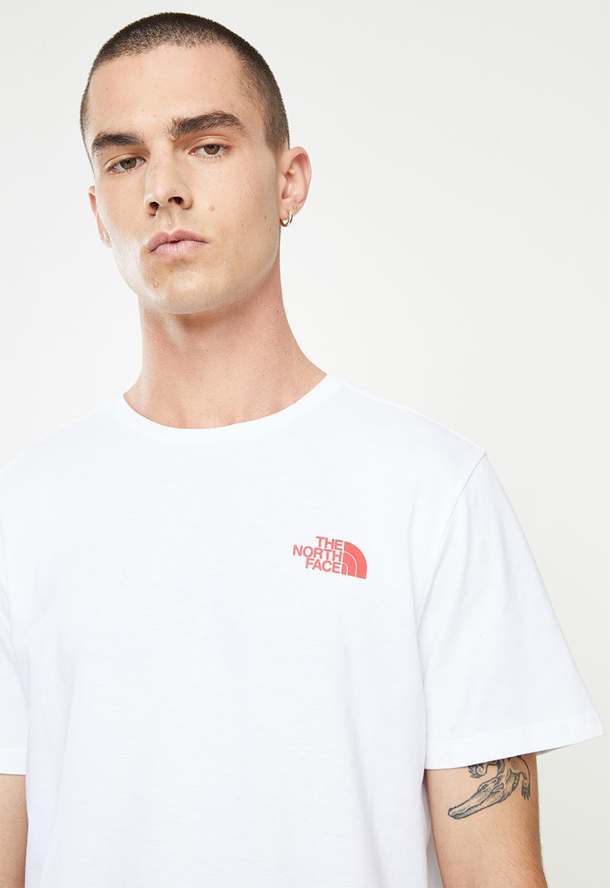 The North Face - M explore short sleeve T-shirt - white