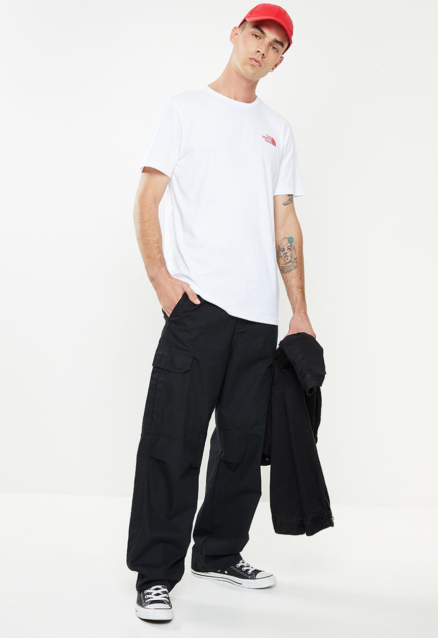 The North Face - M explore short sleeve T-shirt - white