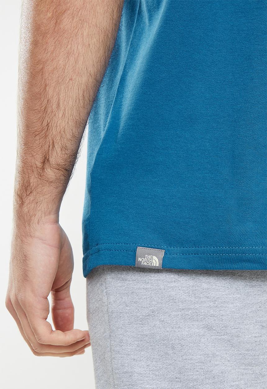 The North Face - M s/s easy tee  - blue