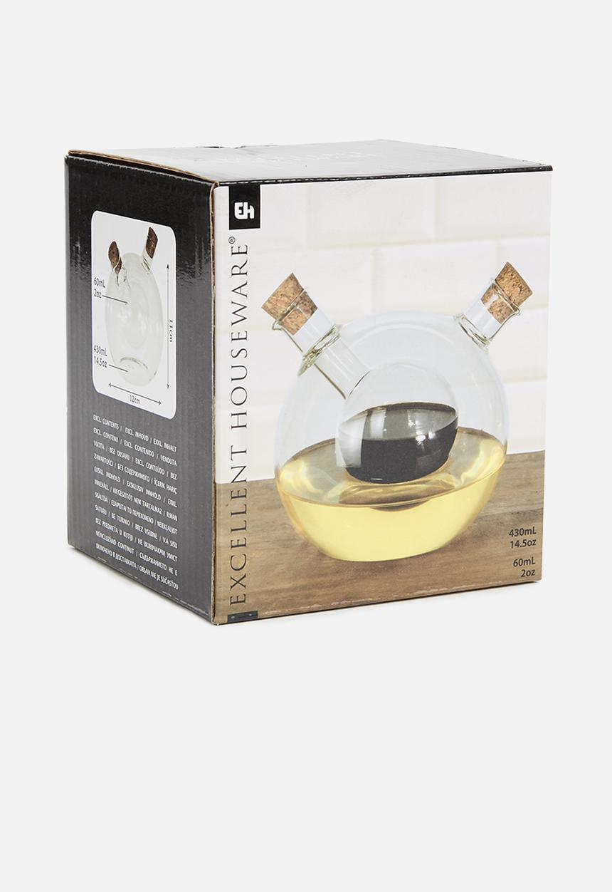 Excellent Houseware - Oil and vinegar bottle - ball shape