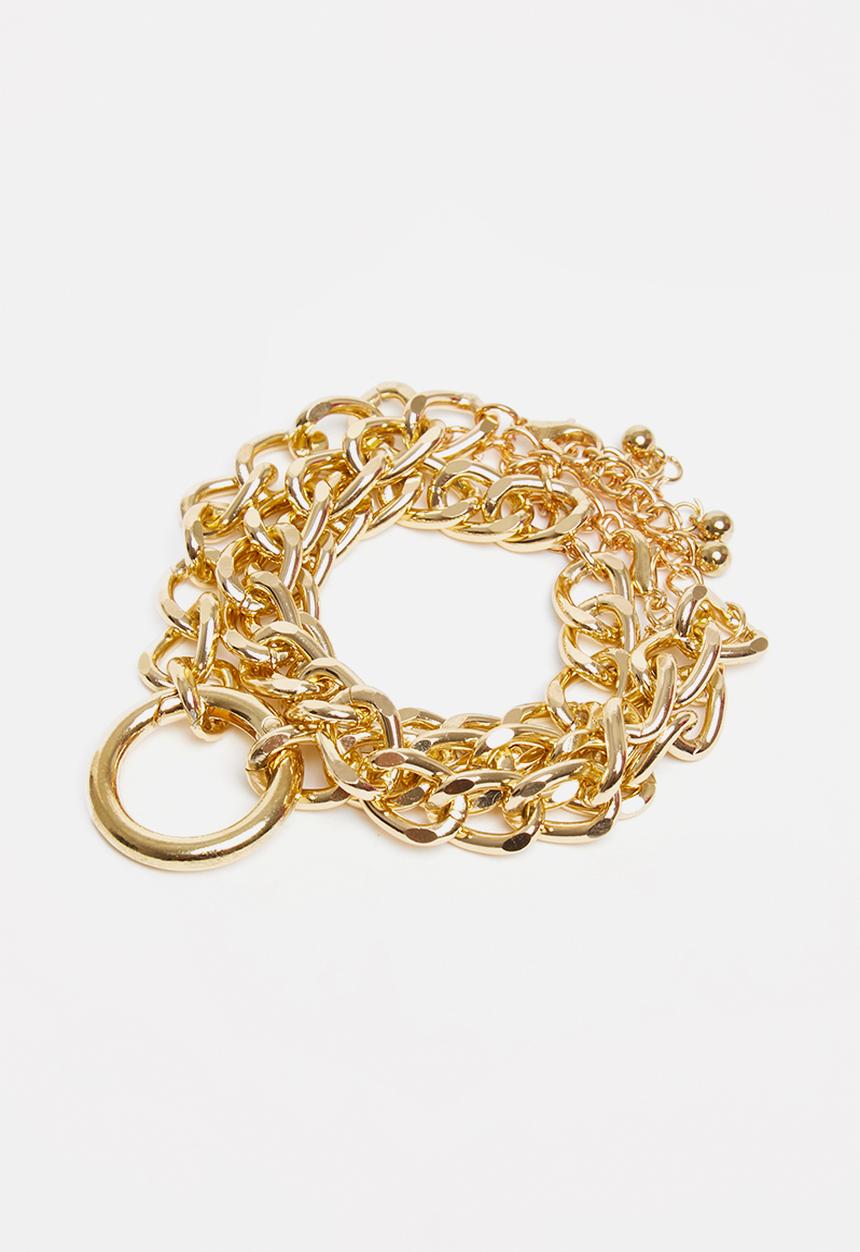 Superbalist - Chain link bracelet - gold