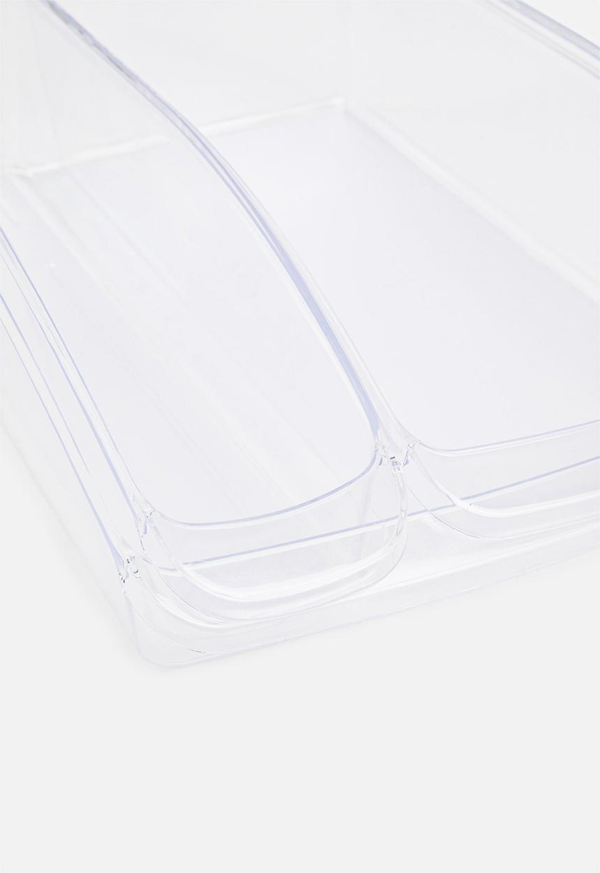 Excellent Houseware - Fridge organizer set of 3 - clear 