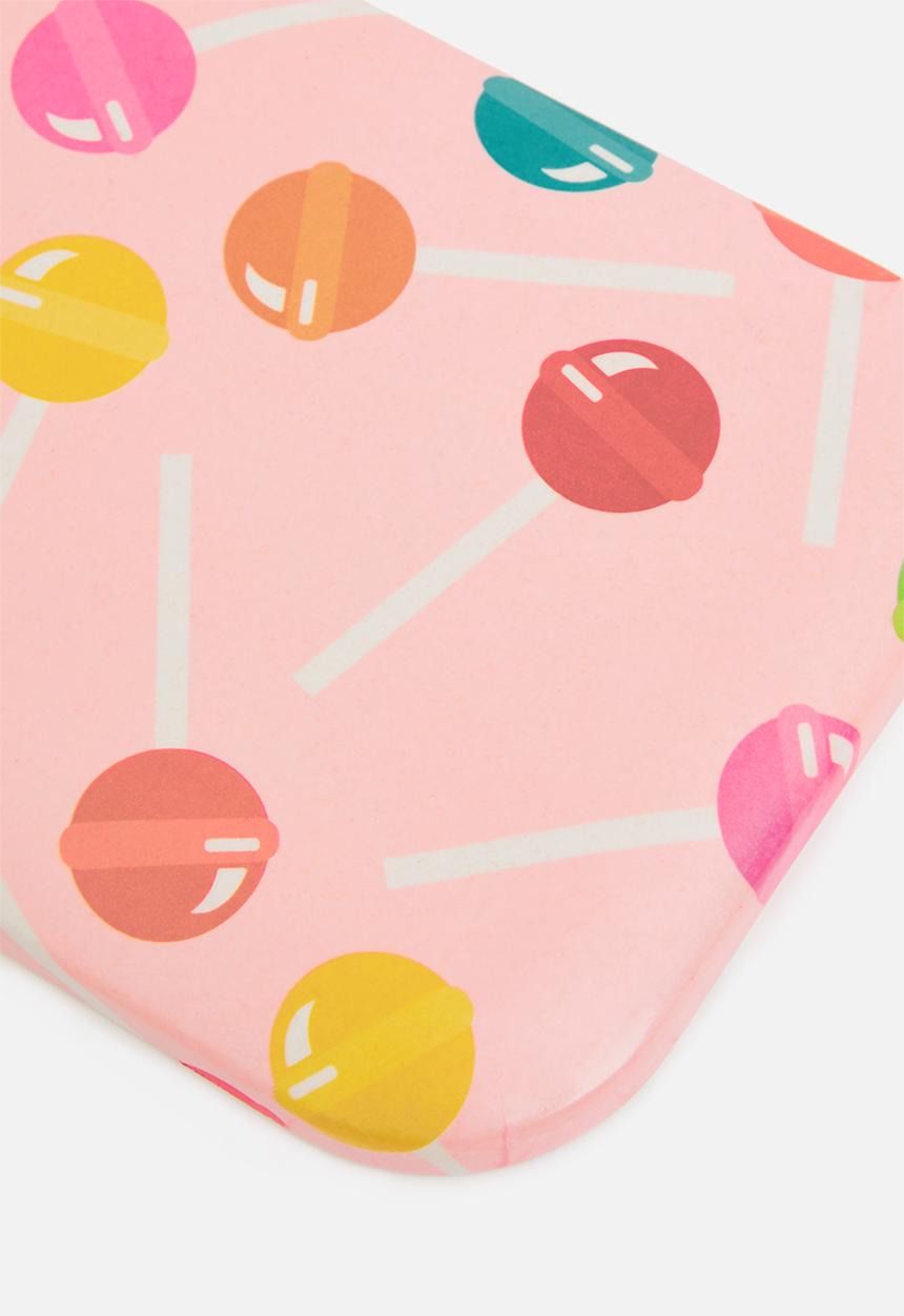 Excellent Houseware - Lolly lunch box - pink & yellow 