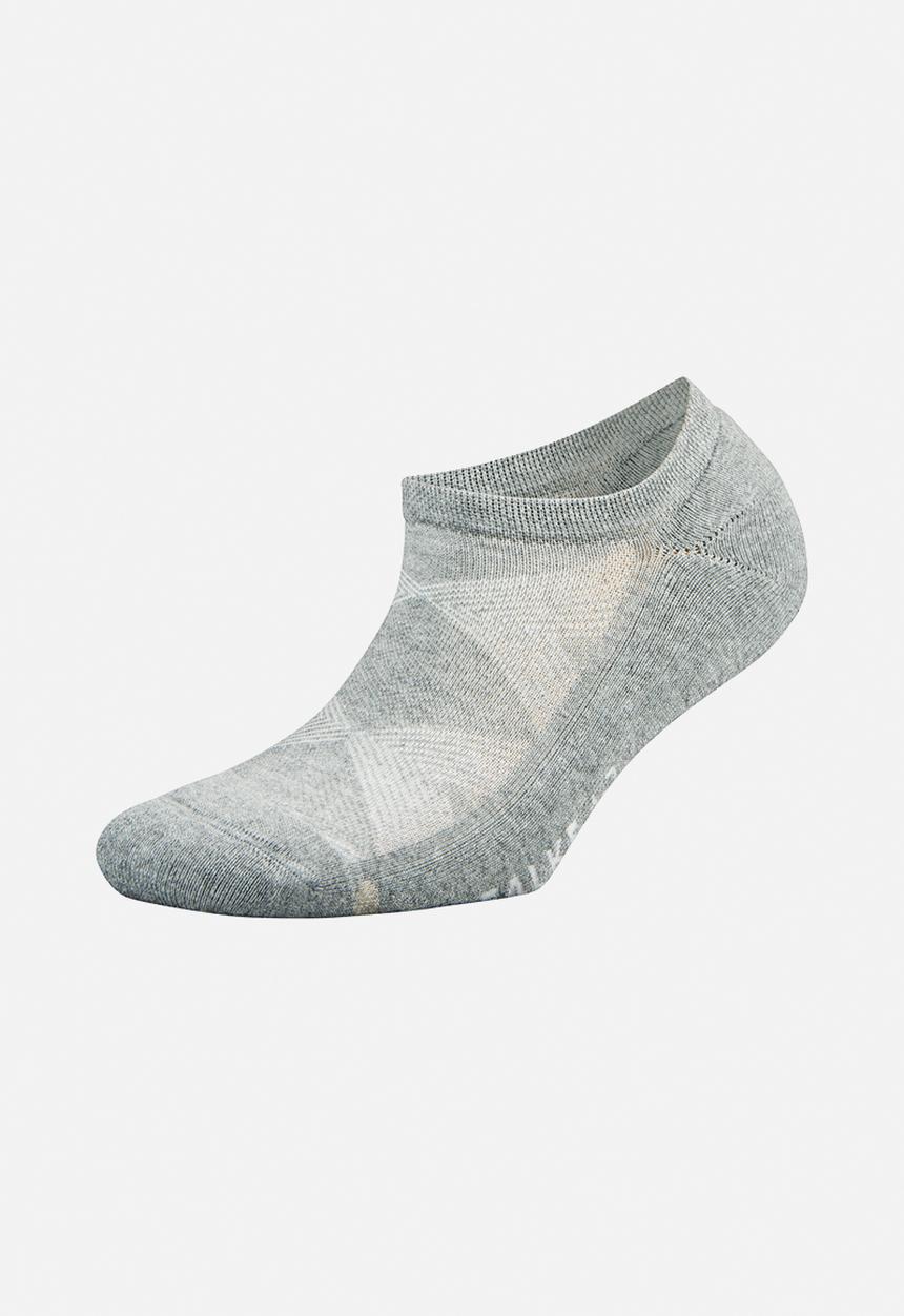 Falke - Silver cushion sneaker sock - grey