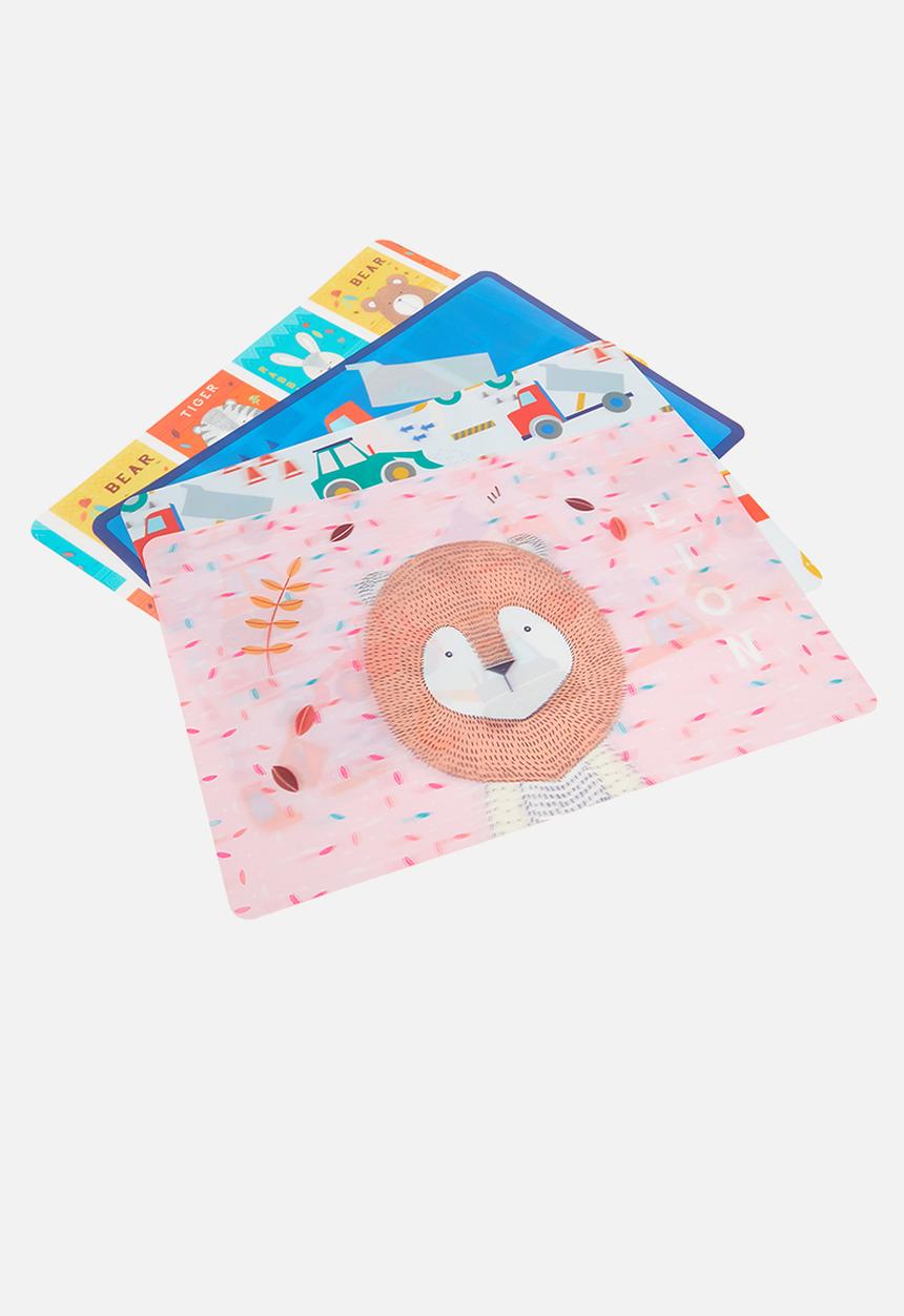 Excellent Houseware - Kiddies placemats - multi