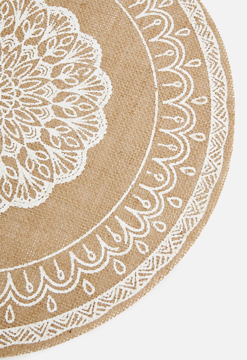 Excellent Houseware - Jute placemats - set of 4