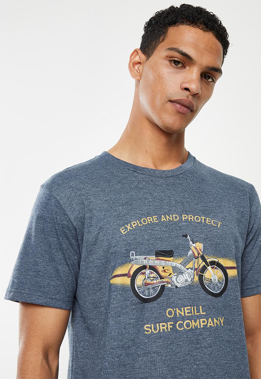 O'Neill - O'neill moped - navy melange