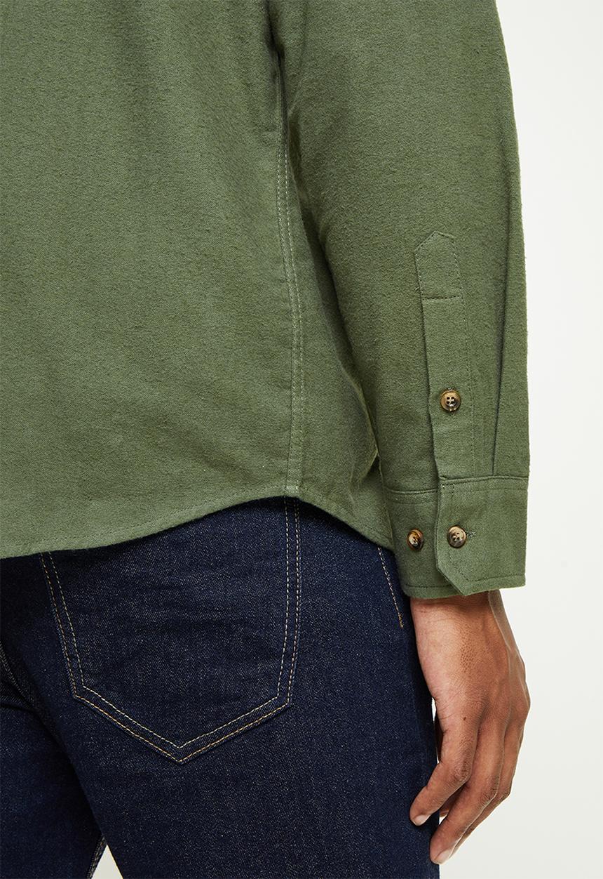 Hurley - Solid long sleeve shirt - olive