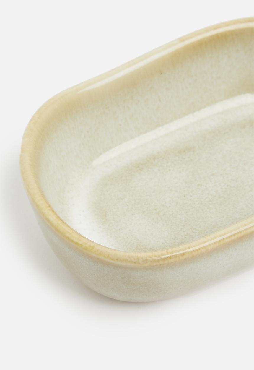 Excellent Houseware - Stoneware dipping bowl- brown