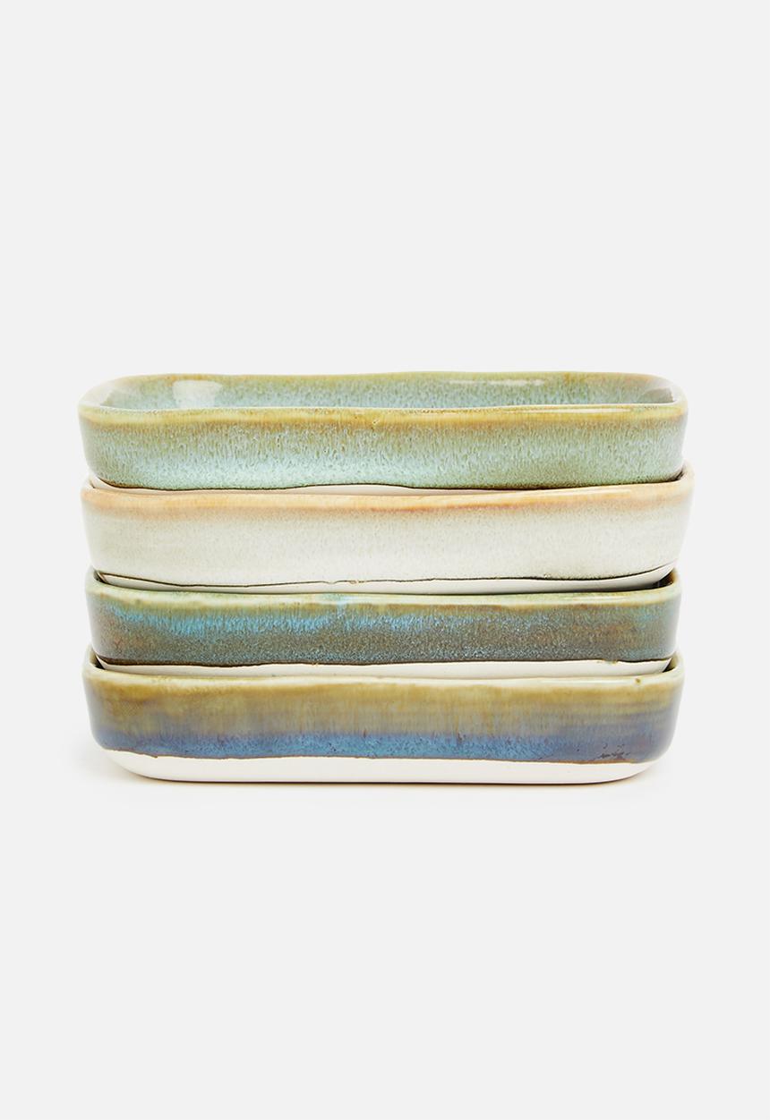 Excellent Houseware - Stoneware oven dish- green