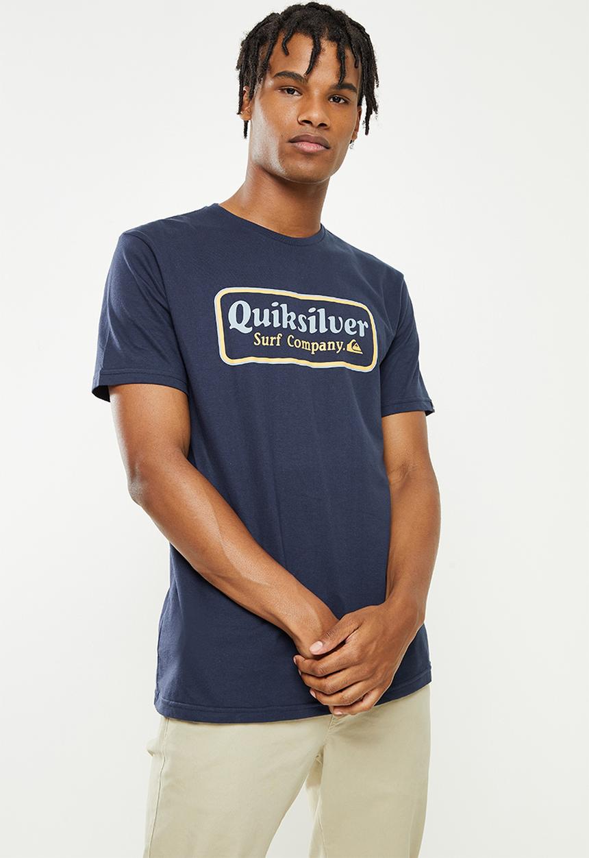 Quiksilver - Border to border tee - navy blazer